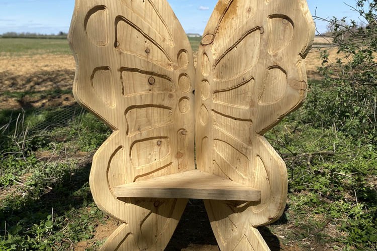 Wooden Butterfly Wings