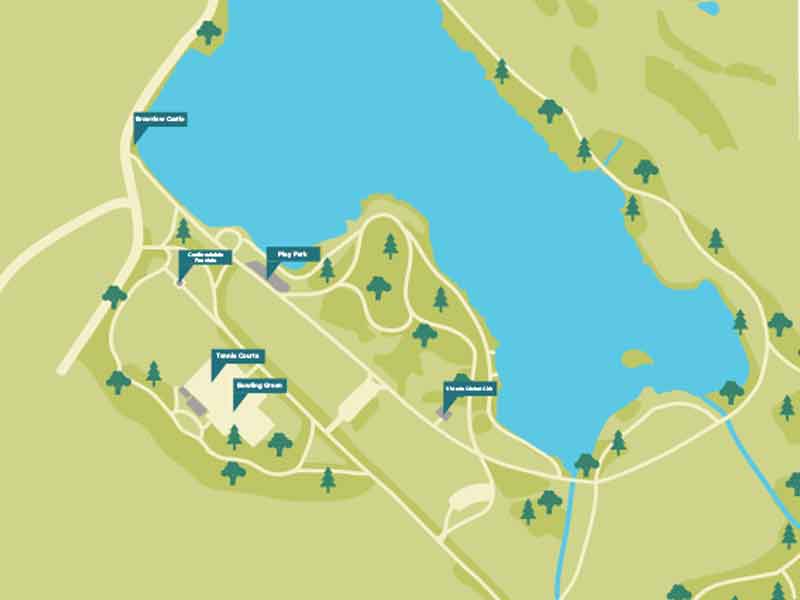 Simple-illustrative-map-design-for-lurgan-park