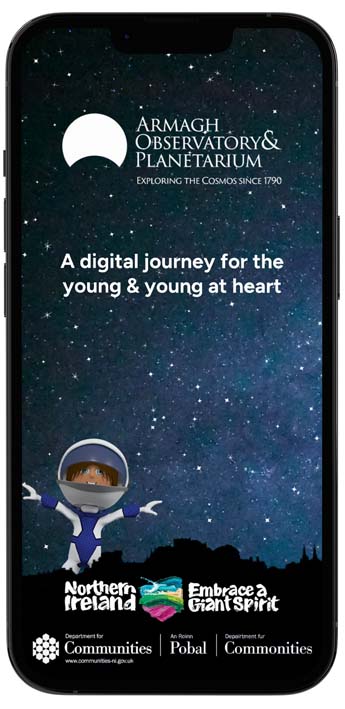 Armagh planetarium mobile app