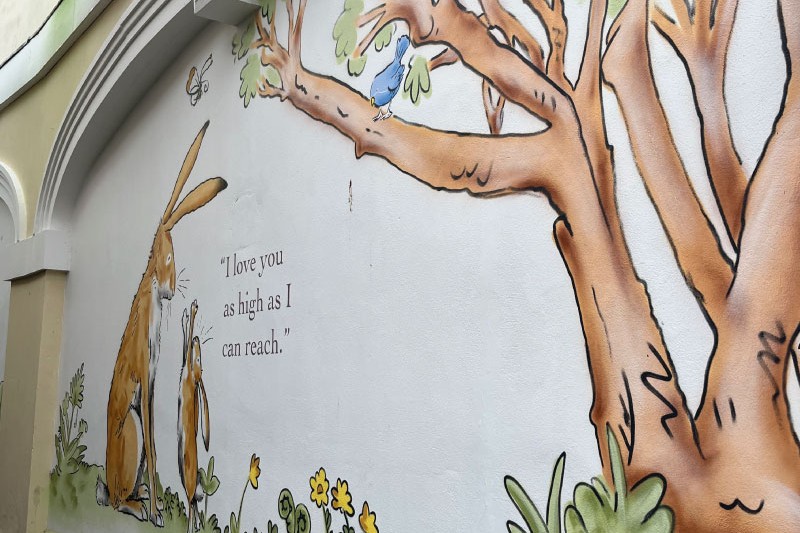 Guess how much I love you literature trail