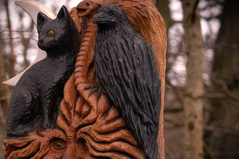 Witch corner at abbotsford