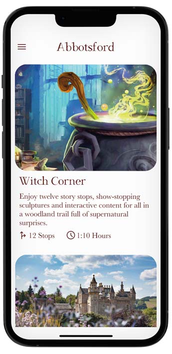 Witch Corner mobile app