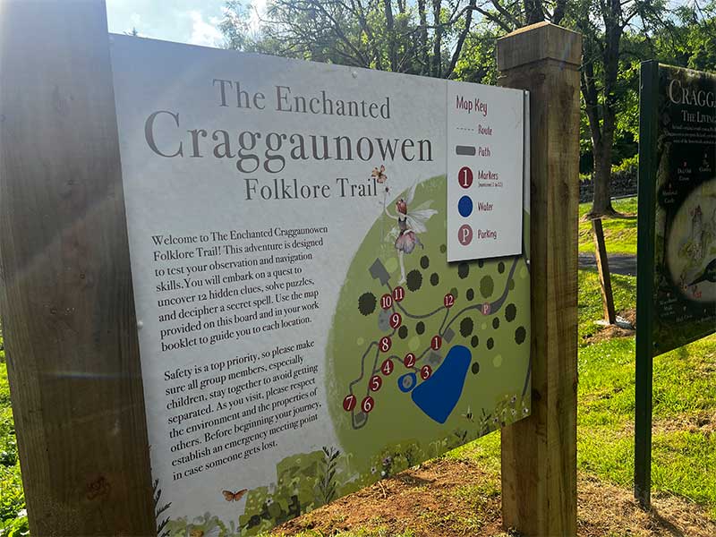 Brilliant Trails designs and installs park interpretation panels