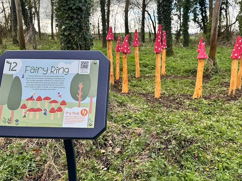 Bespoke illustrated characters created for the Apley Farm Shop Nature Trail