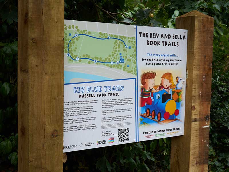Ben & Bella Book Trails - Bedford Creative Arts