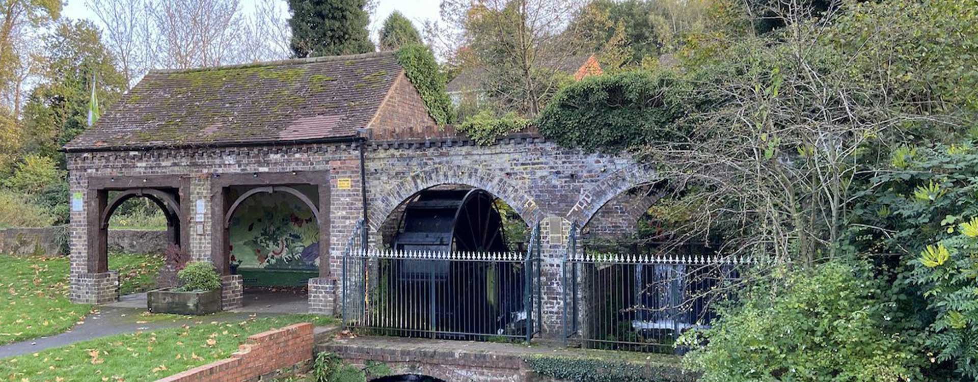 Broadwaters Mill Park interpretation panels